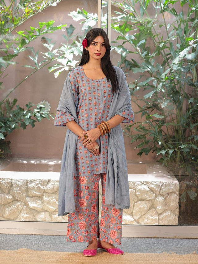 Rahat Grey Straight Set