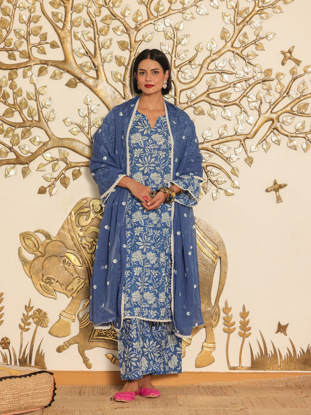 Amil Blue Straight Set
