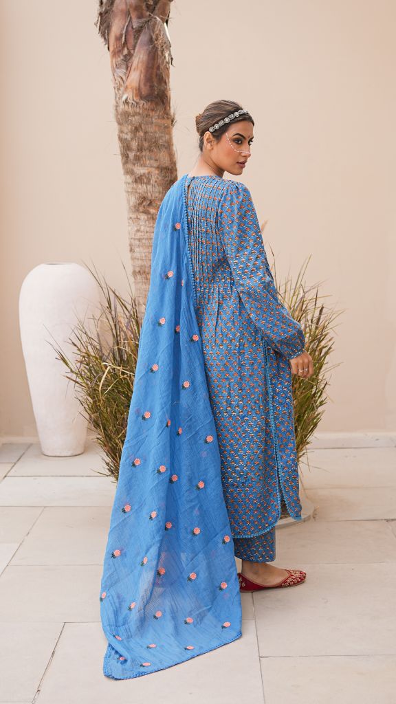 Rida Blue Straight Set