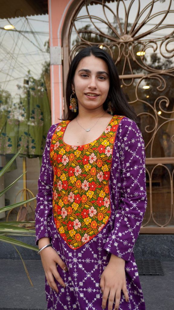 Haseen Purple Co-Ord Set