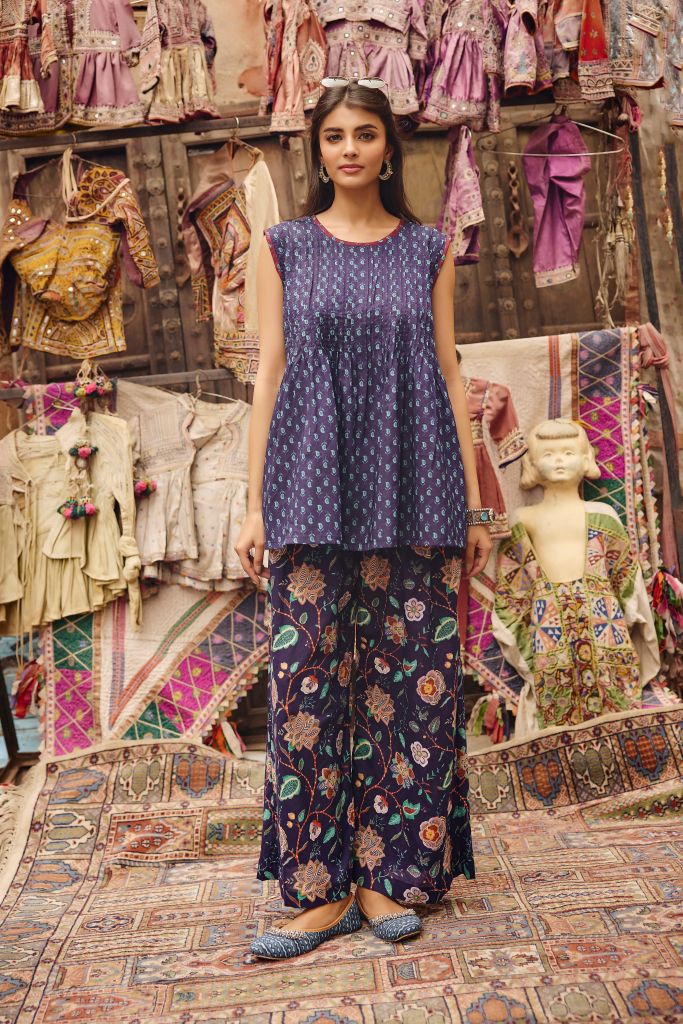 Tej Blue Co-ord Set