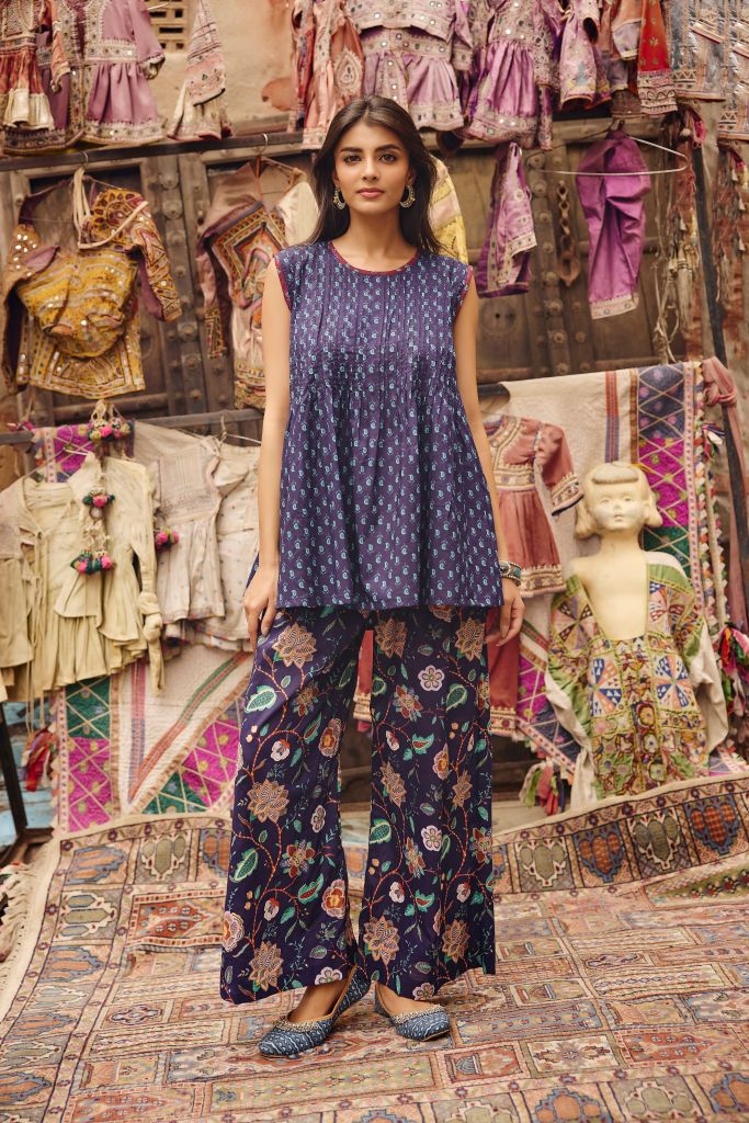 Tej Blue Co-ord Set