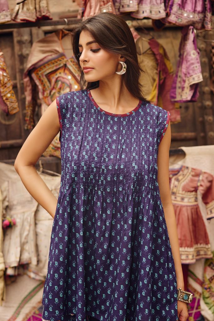 Tej Blue Co-ord Set