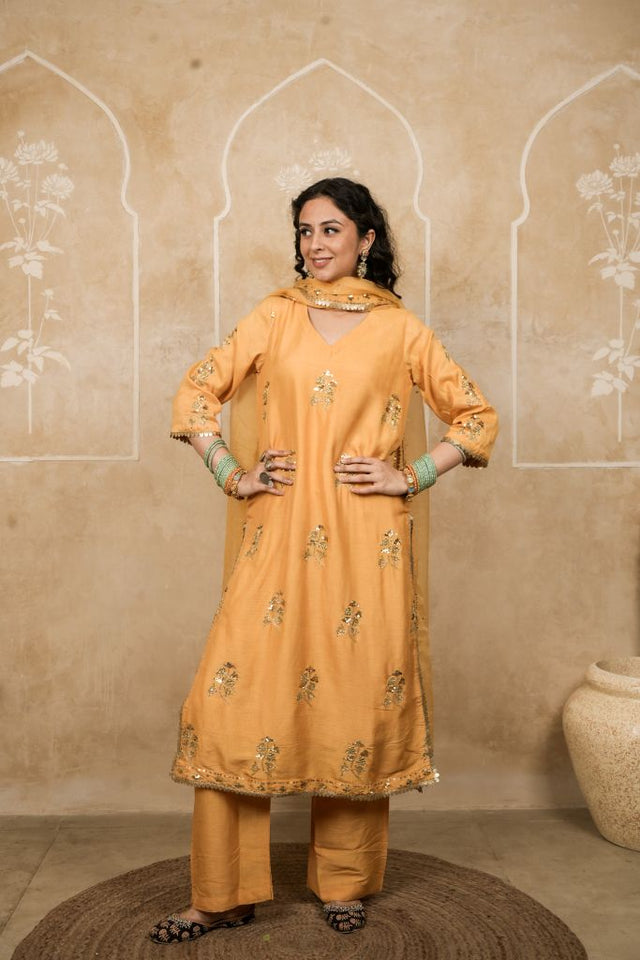 Shyra Mustard Straight set