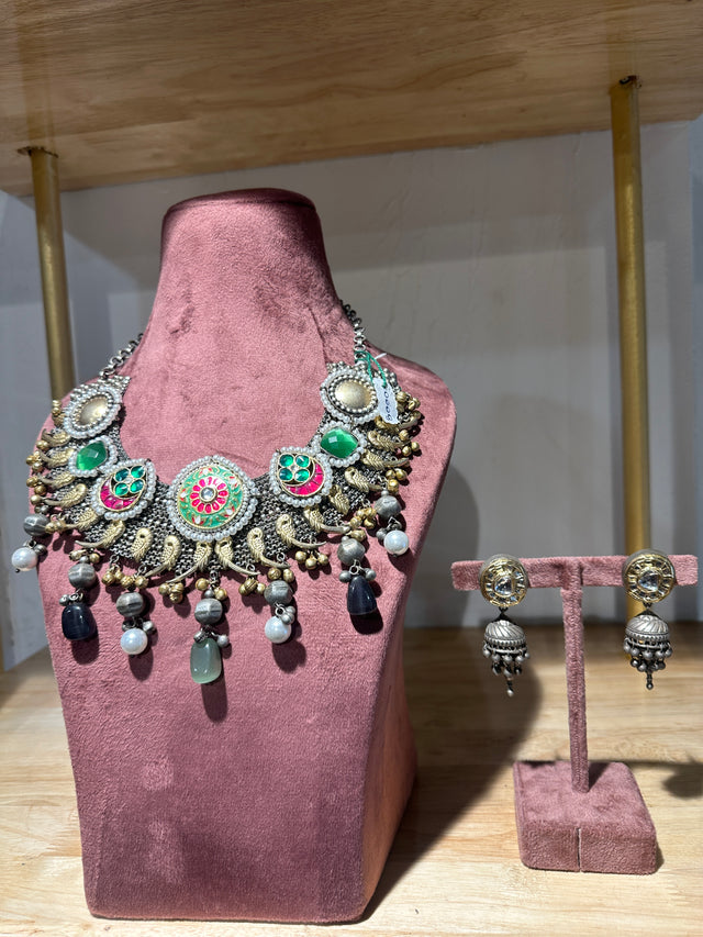 Rupal Necklace Set