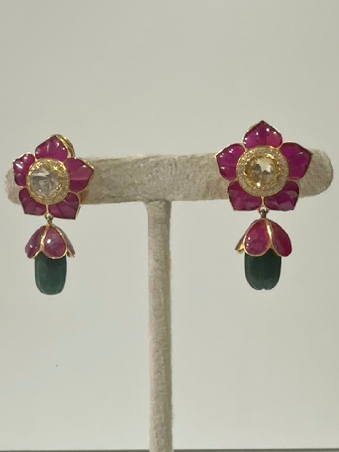 Grace  Red Earrings
