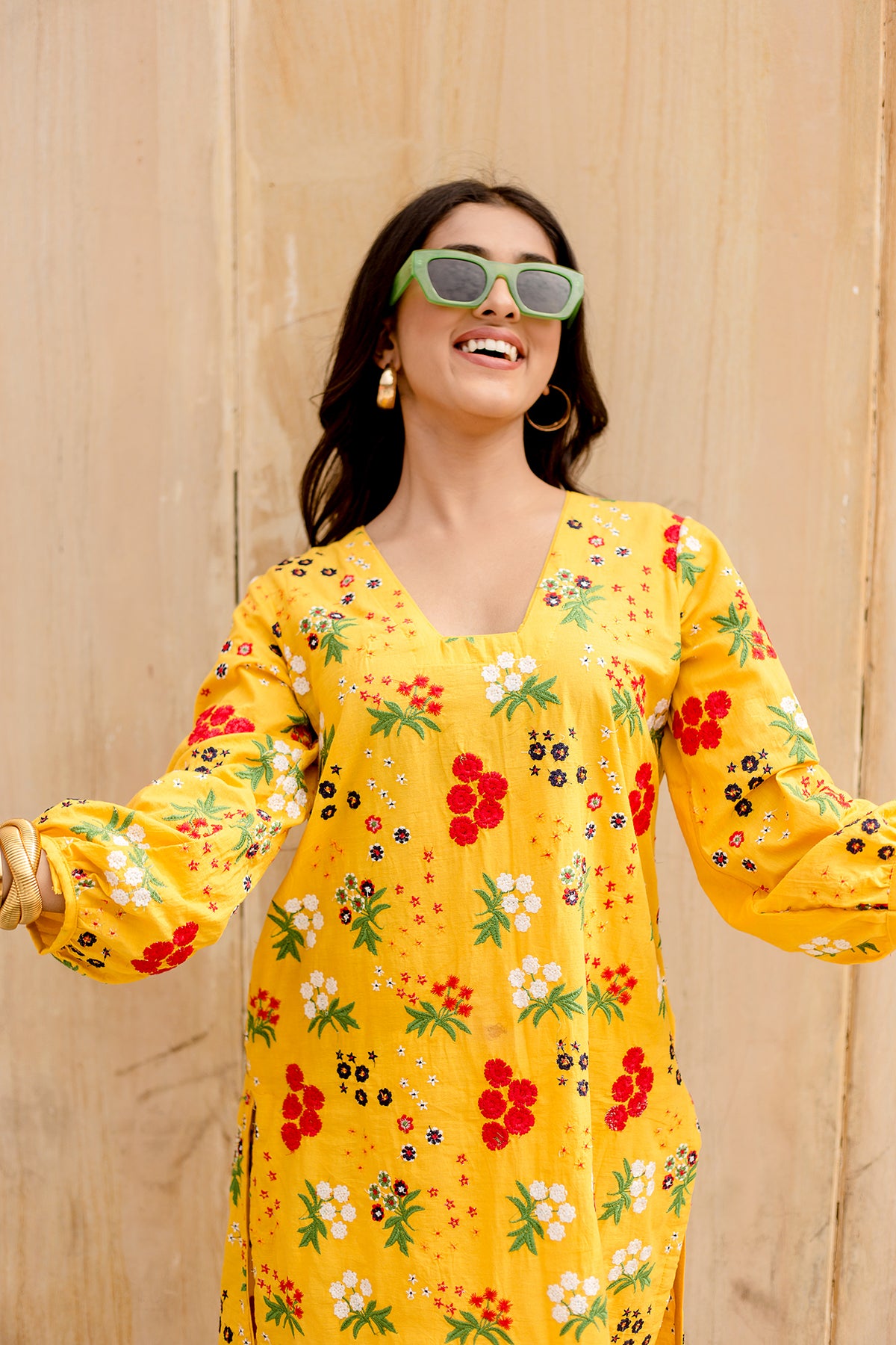 Garden Yellow Co-Ord Set