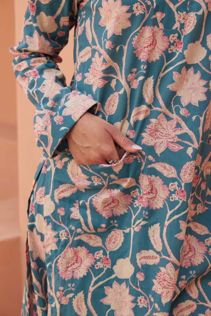 Aqil Blue Co-Ord Set