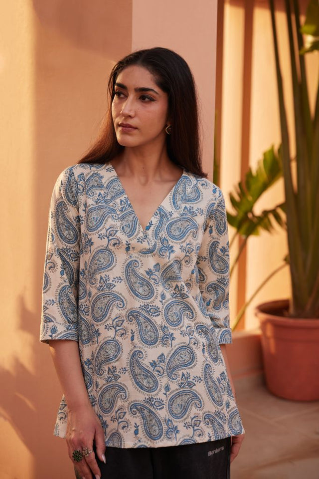 Fida off-white Top Gulabo Jaipur