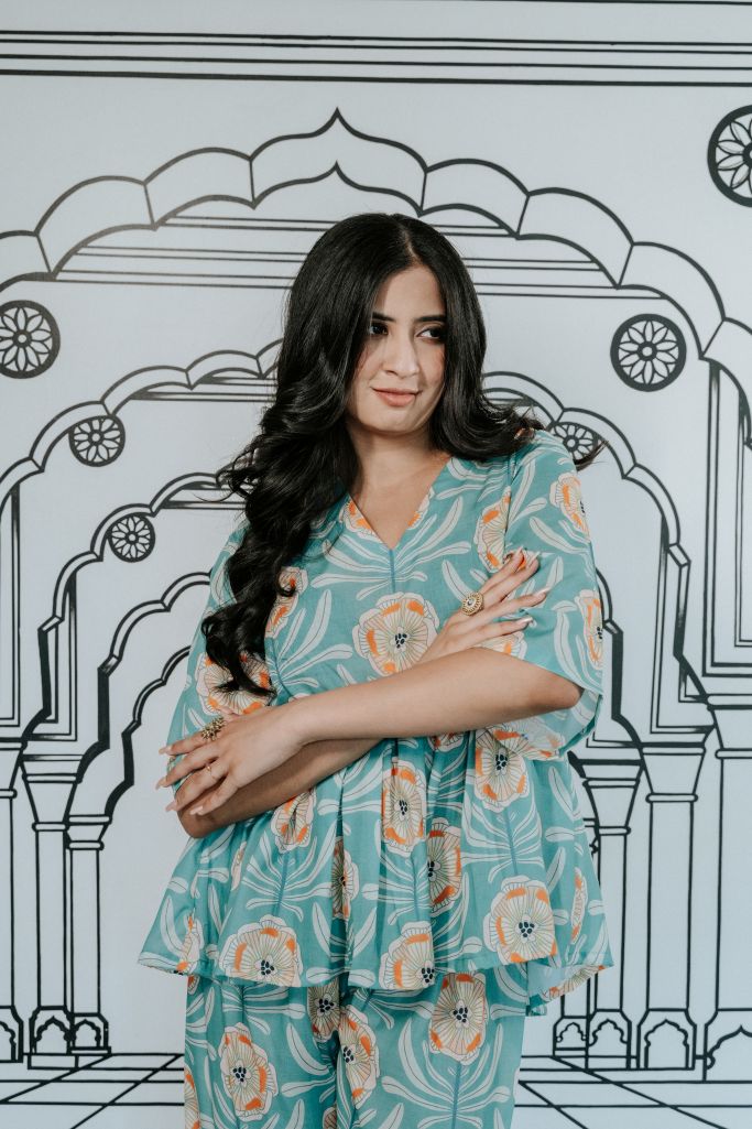 Gifa Baby Blue Co-Ord Set