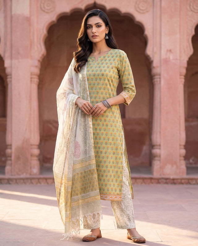 Sage Lotus Straight Set