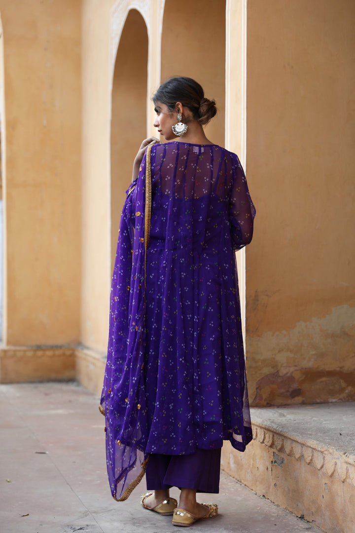 Gomti Purple Set Gulabo Jaipur