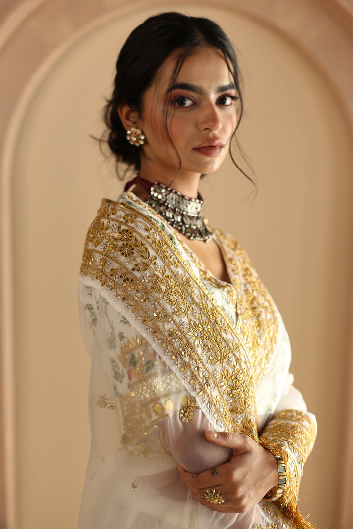 Gulnoor Organza Saree