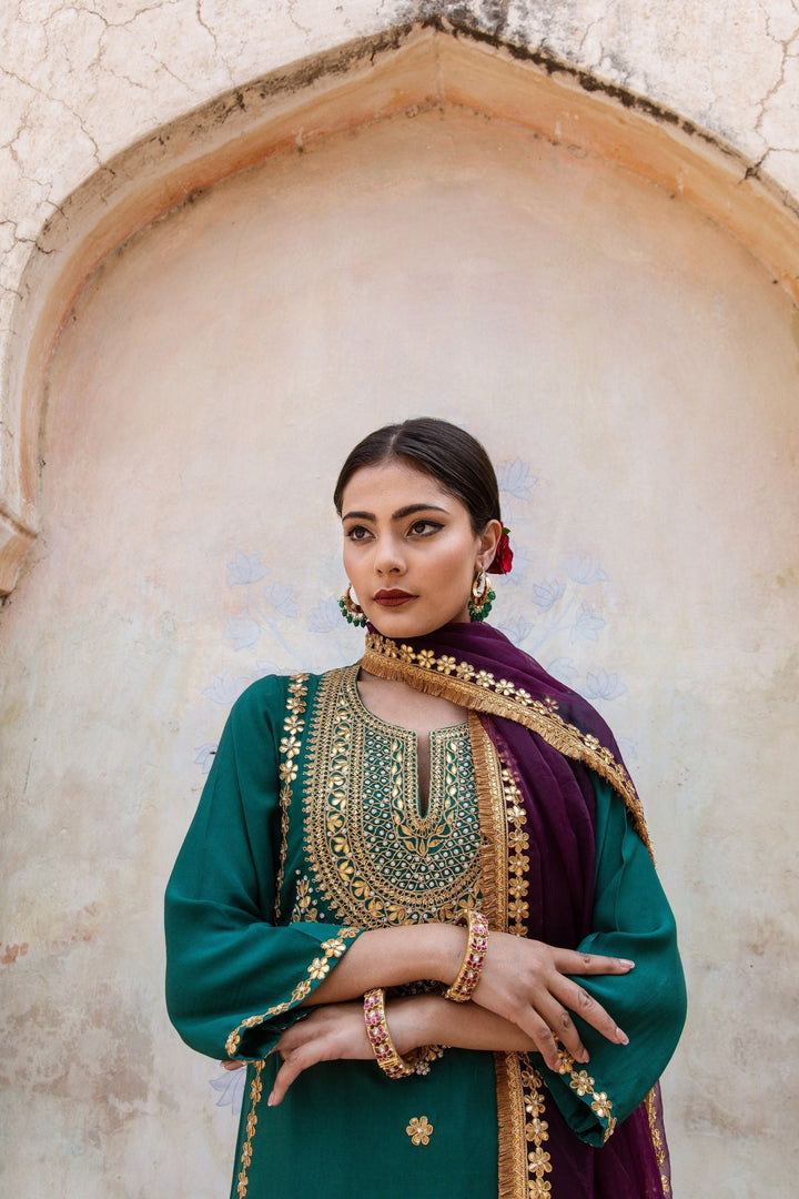 ROOP GREEN SET Gulabo Jaipur