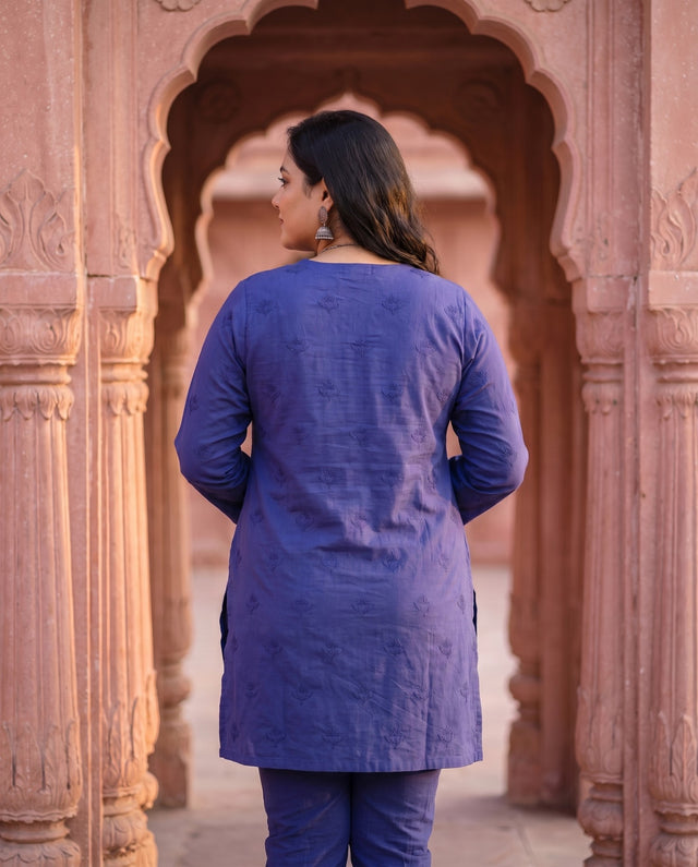 Royal Blue Kurta