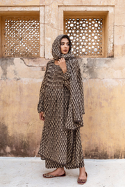 Abaya Black Kurta Set 7
