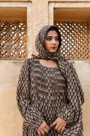 Abaya Black Kurta Set 4