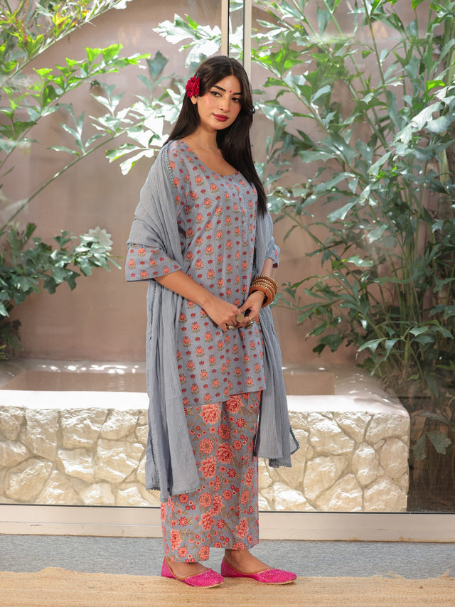 Rahat Grey Straight Set