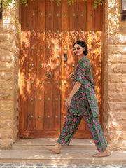 Misha Emerald Pure Cotton Co-ord Set 2