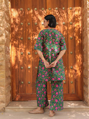 Misha Emerald Pure Cotton Co-ord Set 5