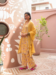Nirali Yellow Kurta Set 4