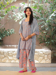 Rahat Grey Straight Set 3