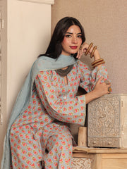 Amisha Light Blue Kurta Set 2