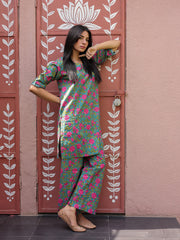 Misha Sage Pure Cotton Co-ord Set 5