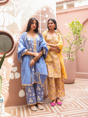 Nirali Yellow Kurta Set 2