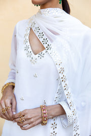 Hoor White Sharara Set 5