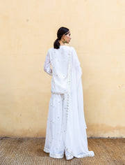 Hoor White Sharara Set 6