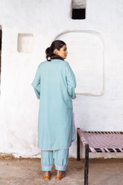 Arzu Sky Embroidered Co-Ord Set 2