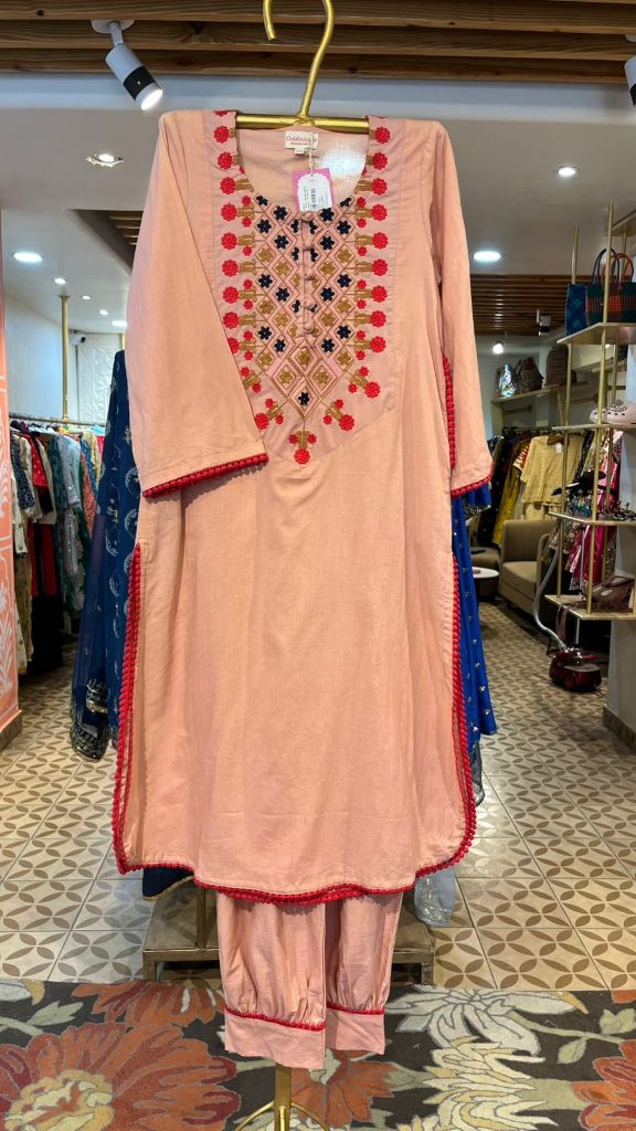 Arzu Peach Co-ord set