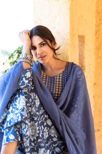Indigo women's sales straight kurta