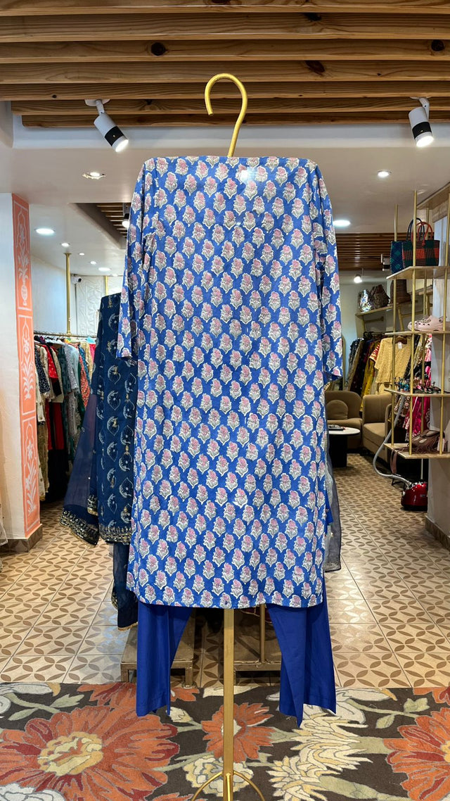 Indigo Blue Co-ord Set