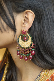 Red Pearl Earring 1
