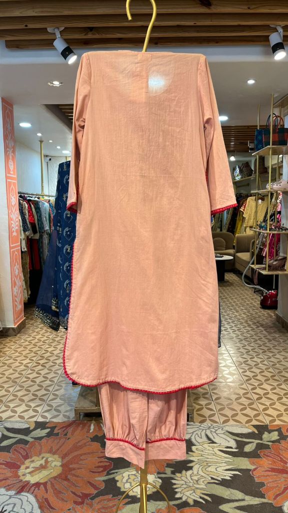 Arzu Peach Co-ord set