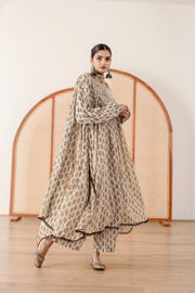 Abaya White Kurta Set 3