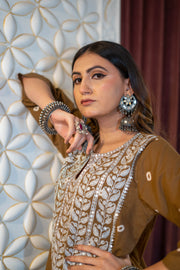 Shaami Brown Co-Ord Set Gulabo Jaipur