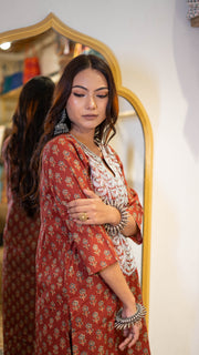 Shaami Red Co-Ord Set 3