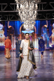 Fursat White Sharara Set 4
