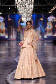 Falak Peach Lahenga Set 4