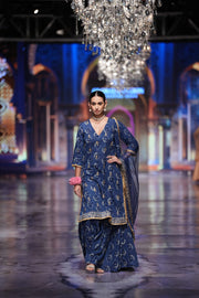 Nazia Blue Sharara Set 1