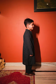 Sasha Black Kurta Pant Set 5