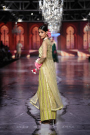 Huma Light Green Cape Top Set Gulabo Jaipur