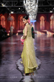 Huma Light Green Cape Top Set Gulabo Jaipur