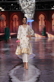 Jamila White Kaftan Set 5