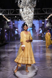 Shabana Golden Anarkali Set 5