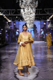 Shabana Golden Anarkali Set 1