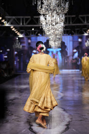 Shabana Golden Anarkali Set 3